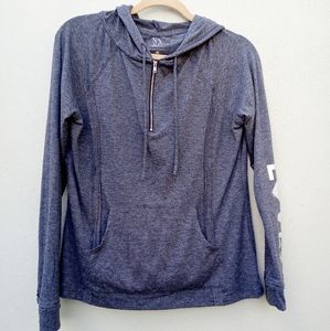 NY & Company Dark Gray Hoodie in Medium